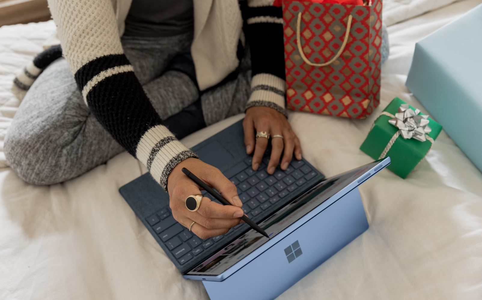 Three guys have me for a seat in business 1